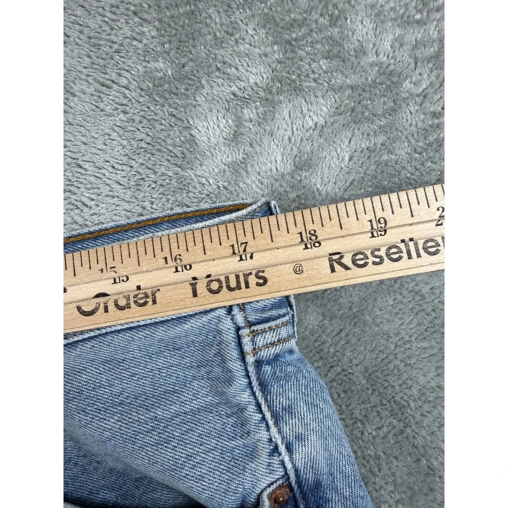 Vtg Levi's 501 Jeans 35x32 00501-0193 Y2K Light Wash Denim